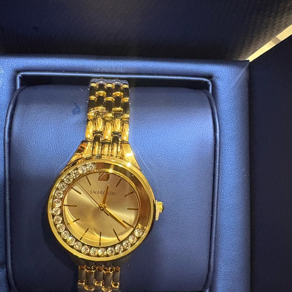 Swarovski Rose Gold and Silver Women's Watch